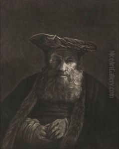 A Portrait Of An Old Man by William Baillie