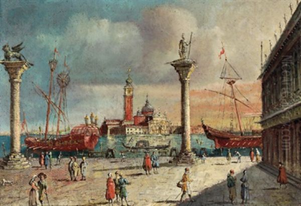 Venedig - Blick Auf San Giorgio Maggiore - view 1