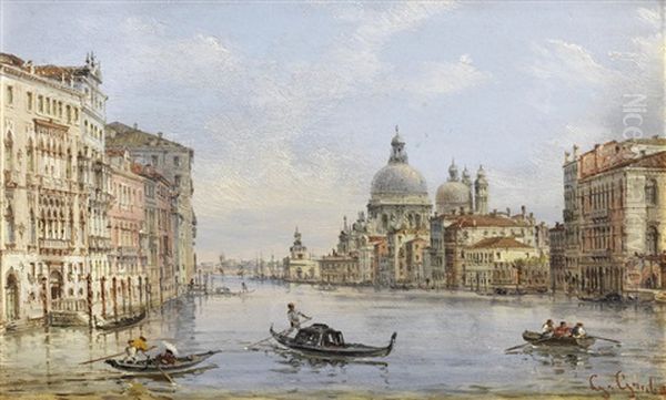 Grand Canal With A View Of Santa Maria Della Salute - view 1