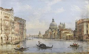 Grand Canal With A View Of Santa Maria Della Salute thumbnail
