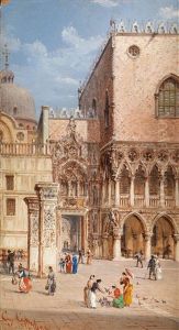 Motiv Aus Venedig by Giovanni Grubas