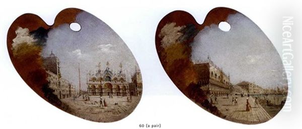 St Marks Square (+ The Piazzetta, Venice; Pair) - view 1