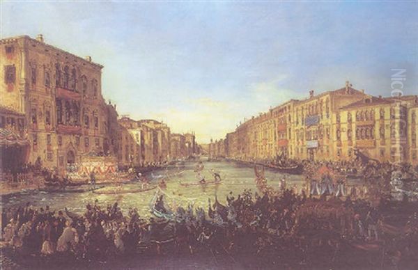 Historical Regatta On The Grand Canal, Venice - view 1