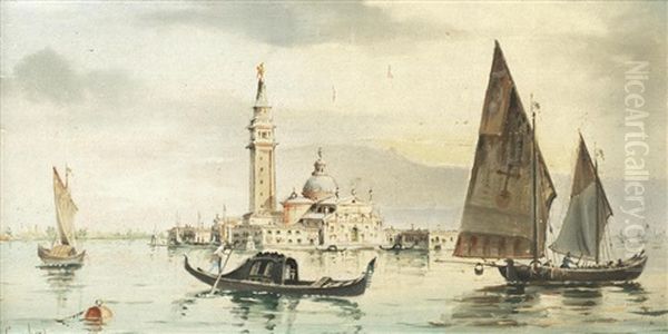 A View Across The Lagoon, Venice - view 1