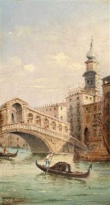Rialtobruck In Venedig by Marco Grubas