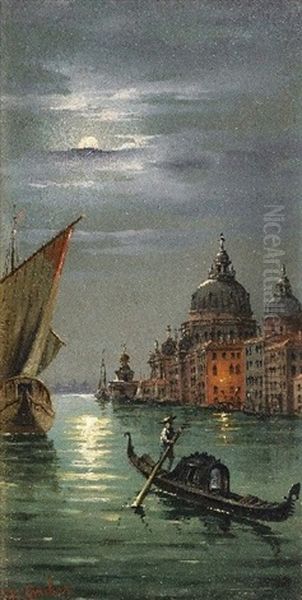 Canale Grande Mit Maria Della Salute - view 1