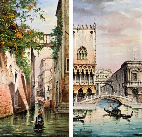 Ansichten Von Venedig (pair) - view 1