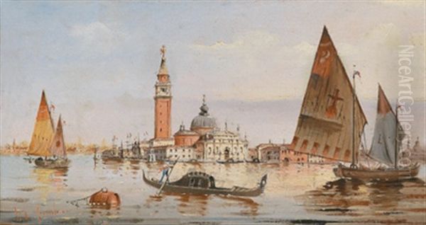 Lagune Von Venedig - Blick Auf S. G. Maggiore - view 1