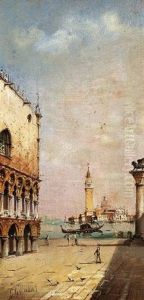 Auf Dem Markusplatz In Venedig by Marco Grubas