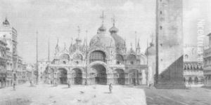 Markuskirche Und -platz In Venedig Markuskirche Und -platz In Venedig