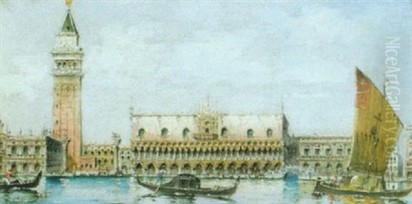 Venezia, Gondole A San Marco - view 1