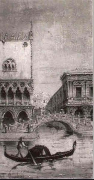 Dogenpalast Mit Seufzerbrucke - view 1