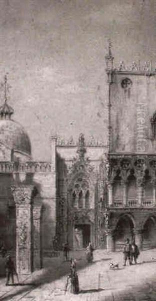 Dogenpalast Und Markuskirche - view 1