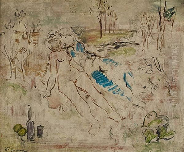 Le Couple Ou Dejeuner Sur L'herbe - view 1
