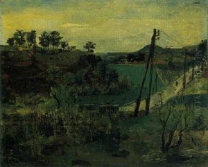 Paysage Au Chemin by Francis Gruber