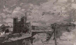 Paris: La Seine A Notre-dame by Francis Gruber