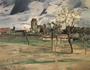 Paysage De L'ille De France (arbonne) by Francis Gruber
