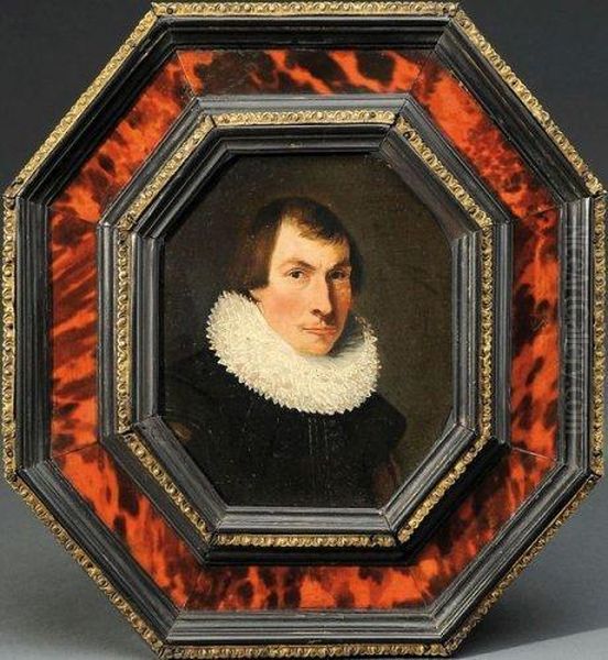 Portrait D'homme Au Col Blanc - view 1