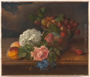 Blumenstillleben by Franz Xaver Gruber