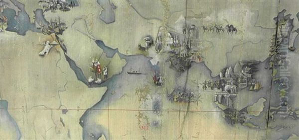 Murale Le Tour De Monde - view 1