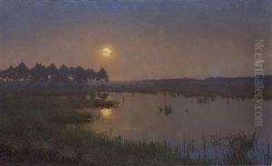 Moon Rise by Jan Grubinski
