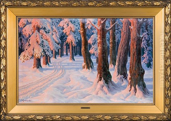 Sunset In The Wood - view 1