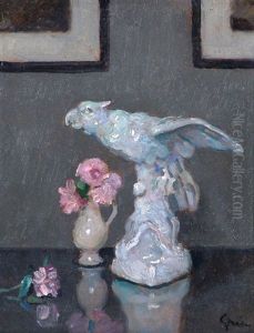 Rosas Y Porcelanas by Jules Alexandre Gruen