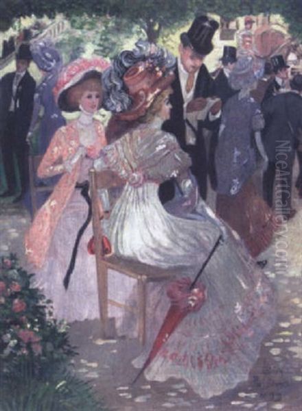 Parisiennes Aux Courses - view 1