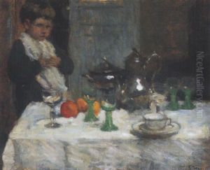 L'enfant Aux Oranges by Jules Alexandre Gruen