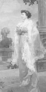Portrait Presume D'une Princesse De La Famille Royale Belge Portrait Presume D'une Princesse De La Famille Royale Belge