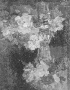 Blumenstilleben Mit Kristallvase