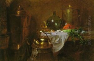 Nature Morte Aux Cuivres by Jules Alexandre Gruen
