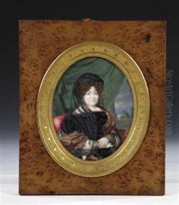 Portrait Der Landgrafin Elisabeth Von Hessen-homburg by Laurent Grunbaum