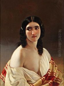 Portrait D'une Jeune Italienne