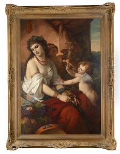 Die Bacchantin by Johann Grund