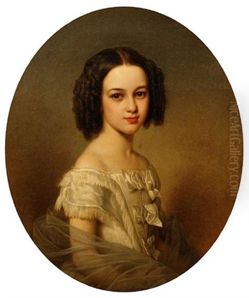 Portrait Of A Young Girl - view 1