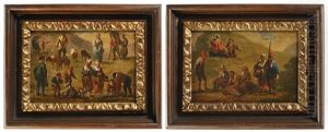 A Pair Of Miniatures (pair) by Norbert Joseph Carl Grund