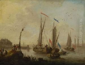 Fischerboote Am Ufer Fischerboote Am Ufer