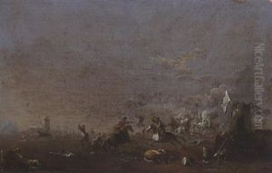 Reiterschlacht by Norbert Joseph Carl Grund