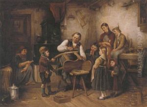 The Sleigh Maker by Emil Otto Grundmann