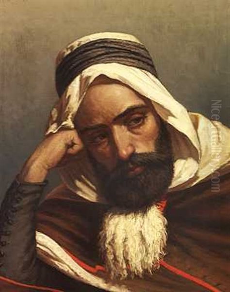 Siddende Araber - view 1