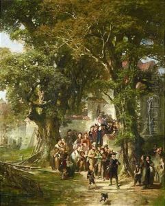 Schwabische Hochzeit Auf Dem Lande - Der Hochzeitszug