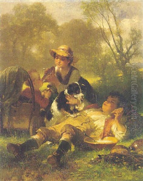 Children Playing Family - view 1