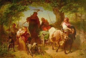 Heimkehr Vom Felde by Jakob Gruenenwald