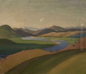 Yass Landscape by Elioth Gruner