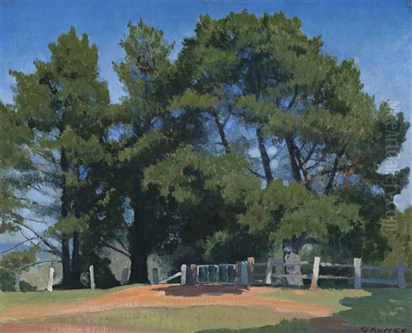 The Blue Gate, C.1926 - view 1