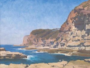 The Gulf, Avoca Nsw by Elioth Gruner