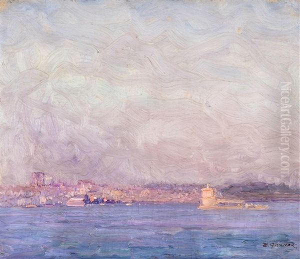 Sydney Harbour With Fort Denison - view 1
