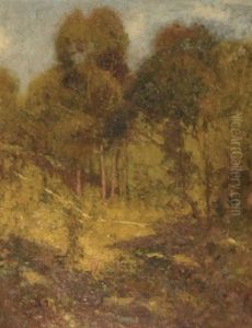 Path Among The Trees by Elioth Gruner