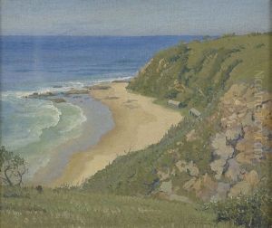 Nambucca Beach by Elioth Gruner